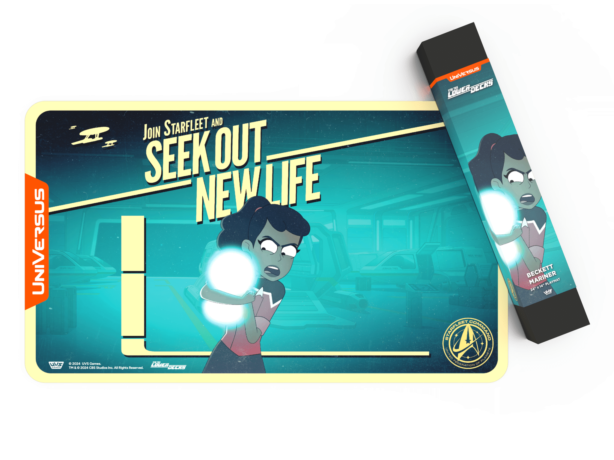 UVS Star Trek Lower Decks Mariner Playmat image 0